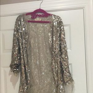 Sequin duster